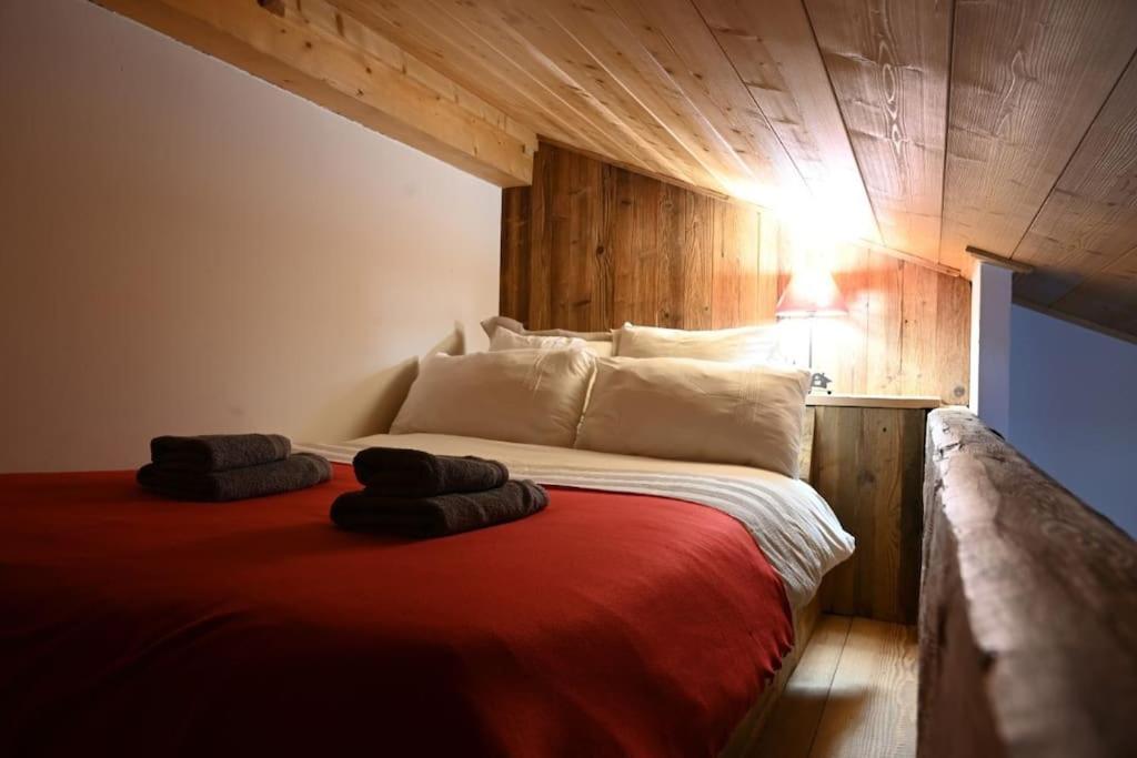 Three Bedroom Apartment, Samoens, Grand Massif Buitenkant foto